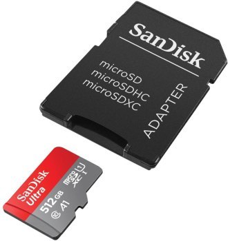 SANDISK ULTRA microSDXC 512GB 150MB/s A1 CL10 UHS-I SanDisk SANDISK ULTRA microSDXC 512GB 150MB/s A1 CL10 UHS-I SanDisk