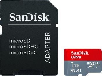 SanDisk Ultra microSDXC 1TB Android 150MB/s A1 UHS-I + Adapter SanDisk SanDisk Ultra microSDXC 1TB Android 150MB/s A1 UHS-I + Adapter SanDisk