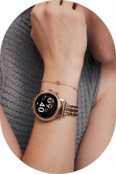 Smartwatch damski Manta Diamond Lusso srebrny + bransoletka YES Manta Multimedia Sp. z o.o.