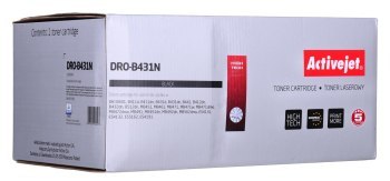 Bęben Activejet DRO-B431N (zamiennik OKI 44574302; Supreme; 25000 stron; czarny) Activejet Bęben Activejet DRO-B431N (zamiennik OKI 44574302; Supreme; 25000 stron; czarny) Activejet