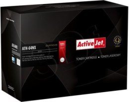 Toner Activejet ATH-64NX (zamiennik HP 64X CC364X; Supreme; 24000 stron; czarny) Activejet