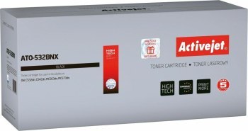 Toner Activejet ATO-532BNX (zamiennik OKI 46490608; Supreme; 7000 stron; czarny) Activejet Toner Activejet ATO-532BNX (zamiennik OKI 46490608; Supreme; 7000 stron; czarny) Activejet