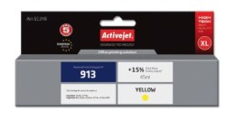 Tusz Activejet AH-913YR (zamiennik HP 913 F6T79AE; Premium; 45 ml; żółty) Activejet