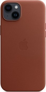 Apple iPhone 14 Plus Leather Case with MagSafe umber Apple