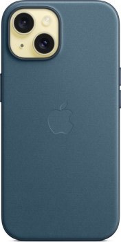 Apple iPhone 15 FineWoven Case with MagSafe pacific blue Apple Apple iPhone 15 FineWoven Case with MagSafe pacific blue Apple