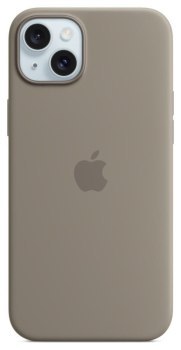 Apple iPhone 15 Plus Silicone Case with MagSafe clay Apple Apple iPhone 15 Plus Silicone Case with MagSafe clay Apple
