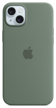 Apple iPhone 15 Plus Silicone Case with MagSafe cypress Apple