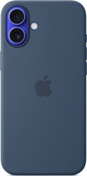 Apple iPhone 16 Plus Silicone Case with MagSafe denim Apple Apple iPhone 16 Plus Silicone Case with MagSafe denim Apple