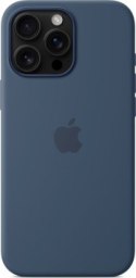 Apple iPhone 16 Pro Max Silicone Case with MagSafe denim Apple