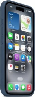 Apple iPhone 16 Pro Max Silicone Case with MagSafe denim Apple