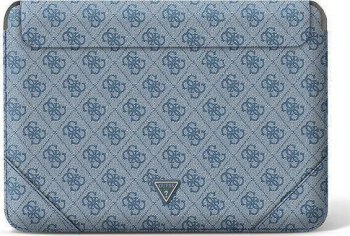 Guess 4G Uptown Triangle Logo Sleeve - 13" / 14" niebieski Guess Guess 4G Uptown Triangle Logo Sleeve - 13" / 14" niebieski Guess