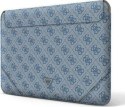 Guess 4G Uptown Triangle Logo Sleeve - 13" / 14" niebieski Guess