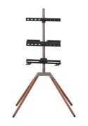 Obrotowy czwórnóg One For All WM7475 32"-70", 35kg, 360st, VESA200x100-400x400 ciemny orzech One For All