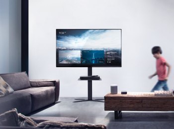 Stojak TV podłogowy z półką One For All WM4672 dla TV o przek. ekranu 32-70'' One For All Stojak TV podłogowy z półką One For All WM4672 dla TV o przek. ekranu 32-70'' One For All