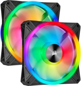 Corsair QL140 RGB 140mm PWM Dual Fan Kit RGB CO-9050100-WW Corsair