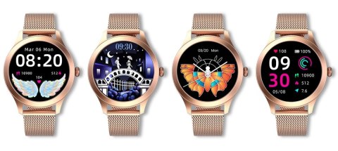 Damski SMARTWATCH G.Rossi SW014G-2 Różowe złoto G.Rossi Damski SMARTWATCH G.Rossi SW014G-2 Różowe złoto G.Rossi