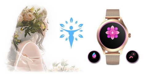 Damski SMARTWATCH G.Rossi SW014G-2 Różowe złoto G.Rossi Damski SMARTWATCH G.Rossi SW014G-2 Różowe złoto G.Rossi