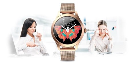 Damski SMARTWATCH G.Rossi SW014G-2 Różowe złoto G.Rossi Damski SMARTWATCH G.Rossi SW014G-2 Różowe złoto G.Rossi