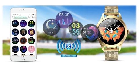 Damski SMARTWATCH G.Rossi SW014G-4 Złoty G.Rossi Damski SMARTWATCH G.Rossi SW014G-4 Złoty G.Rossi