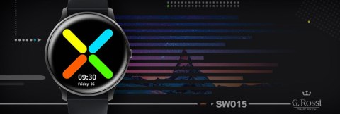 Damski SMARTWATCH G.Rossi SW015-1 Czarny G.Rossi Damski SMARTWATCH G.Rossi SW015-1 Czarny G.Rossi