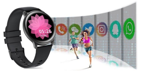 Damski SMARTWATCH G.Rossi SW015-1 Czarny G.Rossi Damski SMARTWATCH G.Rossi SW015-1 Czarny G.Rossi