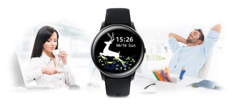 Damski SMARTWATCH G.Rossi SW015-1 Czarny G.Rossi Damski SMARTWATCH G.Rossi SW015-1 Czarny G.Rossi