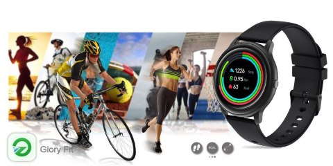 Damski SMARTWATCH G.Rossi SW015-1 Czarny G.Rossi Damski SMARTWATCH G.Rossi SW015-1 Czarny G.Rossi