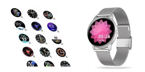 Damski SMARTWATCH G. Rossi SW015-3 Srebrny G.Rossi Damski SMARTWATCH G. Rossi SW015-3 Srebrny G.Rossi