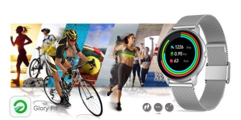 Damski SMARTWATCH G. Rossi SW015-3 Srebrny G.Rossi Damski SMARTWATCH G. Rossi SW015-3 Srebrny G.Rossi