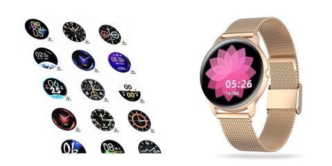 Damski SMARTWATCH G.Rossi SW015-4 Różowe złoto G.Rossi Damski SMARTWATCH G.Rossi SW015-4 Różowe złoto G.Rossi