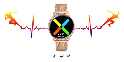 Damski SMARTWATCH G.Rossi SW015-4 Różowe złoto G.Rossi Damski SMARTWATCH G.Rossi SW015-4 Różowe złoto G.Rossi