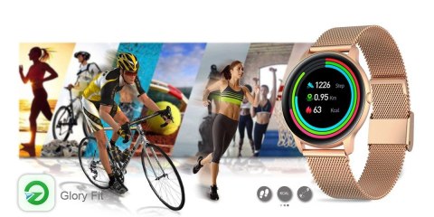 Damski SMARTWATCH G.Rossi SW015-4 Różowe złoto G.Rossi Damski SMARTWATCH G.Rossi SW015-4 Różowe złoto G.Rossi