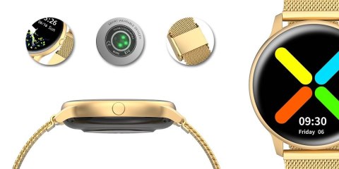 Damski SMARTWATCH G.Rossi SW015-5 Złoty G.Rossi Damski SMARTWATCH G.Rossi SW015-5 Złoty G.Rossi