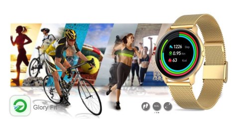 Damski SMARTWATCH G.Rossi SW015-5 Złoty G.Rossi Damski SMARTWATCH G.Rossi SW015-5 Złoty G.Rossi