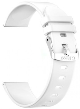 Pasek silikonowy do Smartwatcha G.Rossi SW010 BIAŁY GR22-5 G.Rossi