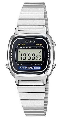 Zegarek Damski CASIO Collection Retro LA670WA-1DF CASIO Zegarek Damski CASIO Collection Retro LA670WA-1DF CASIO