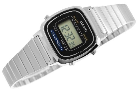 Zegarek Damski CASIO Collection Retro LA670WA-1DF CASIO Zegarek Damski CASIO Collection Retro LA670WA-1DF CASIO