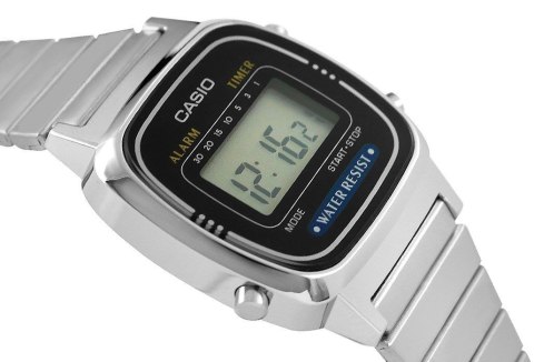Zegarek Damski CASIO Collection Retro LA670WA-1DF CASIO Zegarek Damski CASIO Collection Retro LA670WA-1DF CASIO