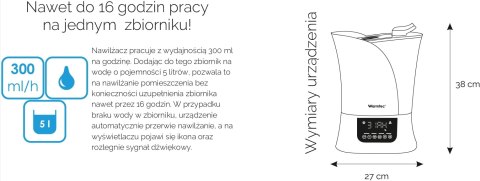 Nawilżacz powietrza Warmtec Mist Up Nawilżacz powietrza Warmtec Mist Up