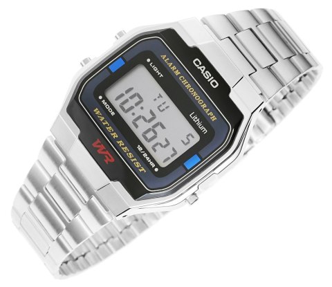 Zegarek CASIO A163WA-1QES Unisex + BOX CASIO Zegarek CASIO A163WA-1QES Unisex + BOX CASIO