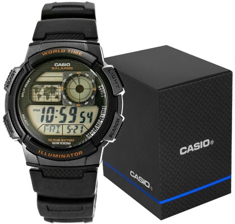 Zegarek Męski CASIO AE-1000W-1AVEF + BOX CASIO Zegarek Męski CASIO AE-1000W-1AVEF + BOX CASIO
