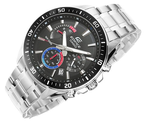 Zegarek Męski CASIO EDIFICE EFR-552D-1A3 + BOX CASIO Zegarek Męski CASIO EDIFICE EFR-552D-1A3 + BOX CASIO