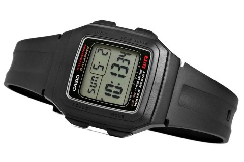 Zegarek Męski CASIO F-201WA-1ADF + BOX CASIO Zegarek Męski CASIO F-201WA-1ADF + BOX CASIO