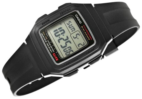 Zegarek Męski CASIO F-201WA-1ADF + BOX CASIO Zegarek Męski CASIO F-201WA-1ADF + BOX CASIO