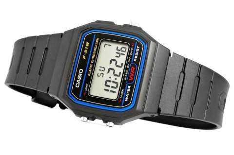 Zegarek Męski CASIO F-91W-1YER CASIO Zegarek Męski CASIO F-91W-1YER CASIO