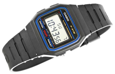 Zegarek Męski CASIO F-91W-1YER CASIO Zegarek Męski CASIO F-91W-1YER CASIO