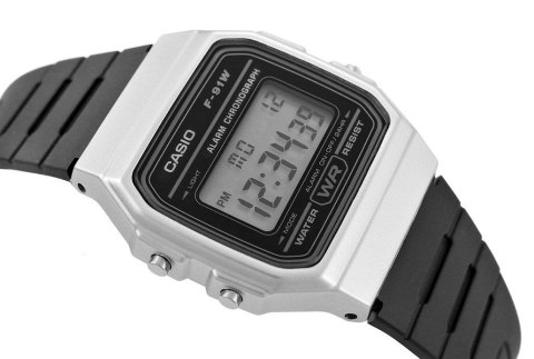 Zegarek Męski CASIO F-91WM-7ADF CASIO Zegarek Męski CASIO F-91WM-7ADF CASIO