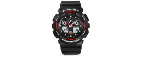 Zegarek Męski CASIO G-SHOCK GA-100-1A4ER 20 Bar Do Nurkowania+ BOX CASIO Zegarek Męski CASIO G-SHOCK GA-100-1A4ER 20 Bar Do Nurkowania+ BOX CASIO