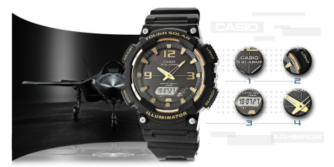Zegarek Męski CASIO SOLAR AQ-S810W-1A3VDF CASIO Zegarek Męski CASIO SOLAR AQ-S810W-1A3VDF CASIO