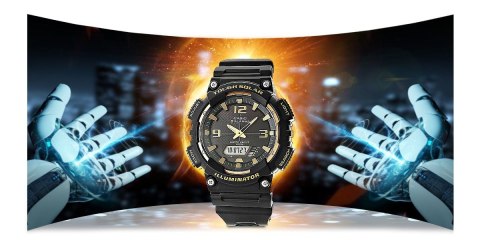 Zegarek Męski CASIO SOLAR AQ-S810W-1A3VDF CASIO Zegarek Męski CASIO SOLAR AQ-S810W-1A3VDF CASIO